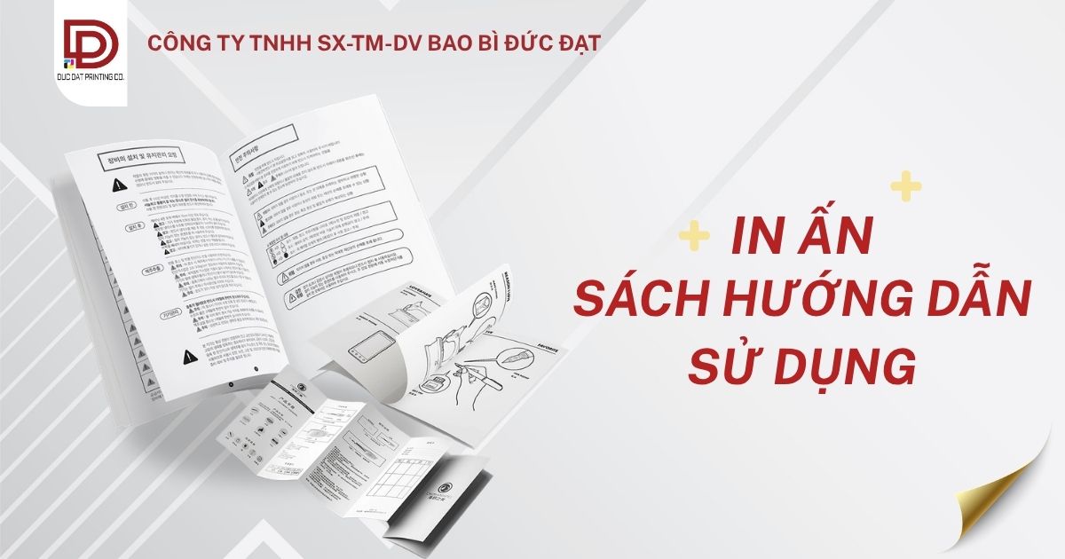 in sách hướng dẫn