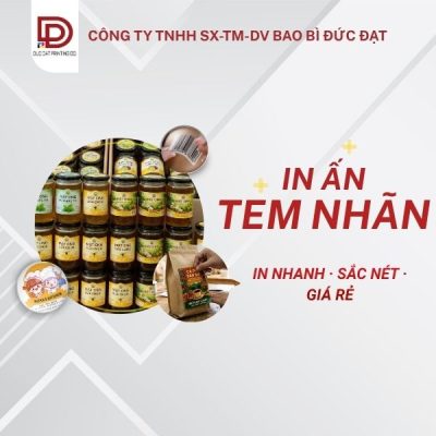 in tem nhãn