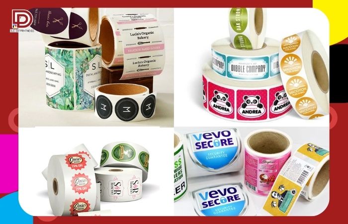 tem cuộn decal giấy