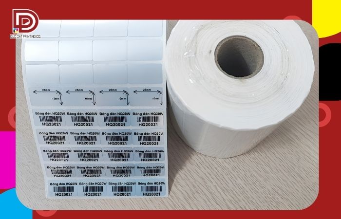 tem cuộn decal xi bạc