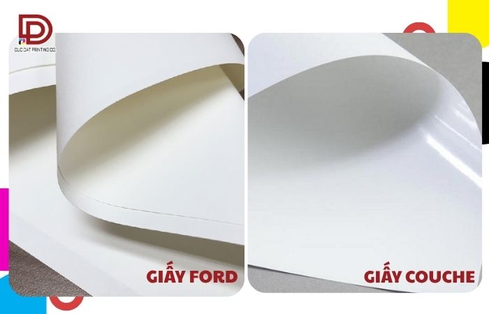 giấy ford và couche nên sử dụng loại nào